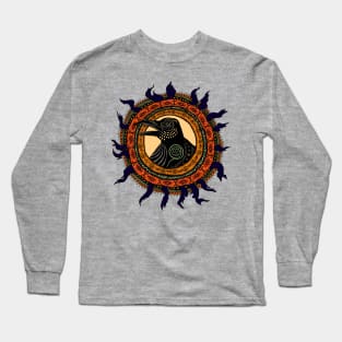 Crow totem Long Sleeve T-Shirt